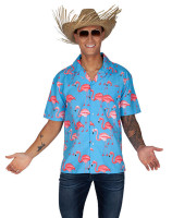 Hawaiian Shirt Flamingo for men