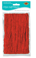 Czerwona sieć rybacka 1,2m x 3,6m