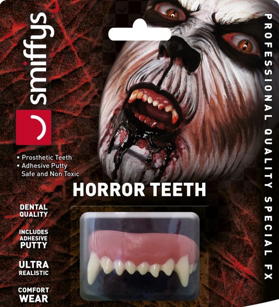 Realistyczne zęby potwora