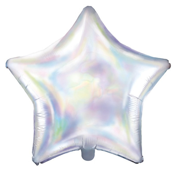 Shimmering star balloon 48cm