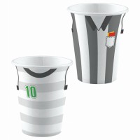 8 kicker and referee paper cups