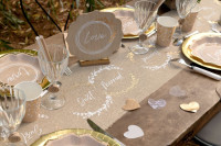 Preview: Table runner Natural Wedding 3m