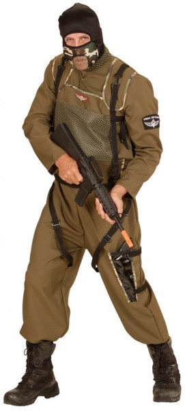 Paratrooper soldier men's costume