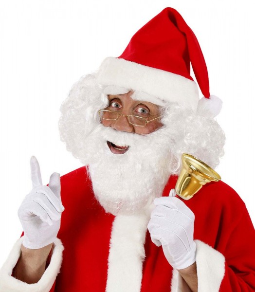 Weißer Santa Claus Bart