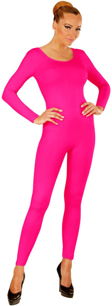 Langärmeliger Bodysuit für Damen pink