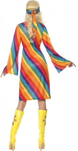 Farverigt Melody hippie kostume 2