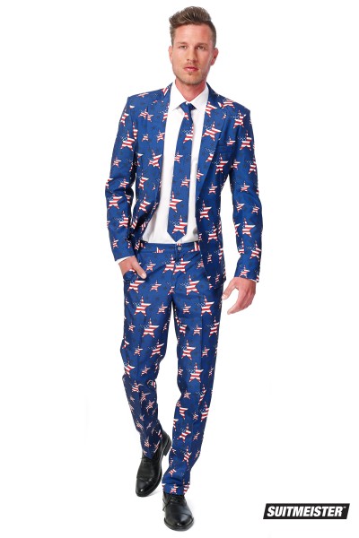 Suitmeister Partyanzug Stars and Stripes