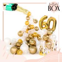 Vorschau: Balloha XL Geschenkbox DIY Gold Celebration 60
