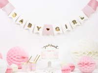 DIY Baby Girl Garland Pink 1.6m