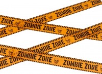 Zombie Zone Absperrband 6m