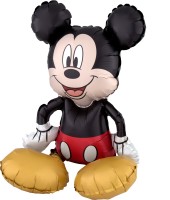 Globo de lámina de Mickey Mouse sentado