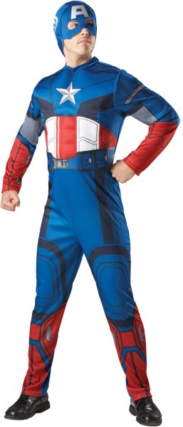 Captain America herre kostume