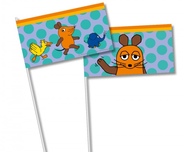 8 Send with the mouse paper flags 39cm
