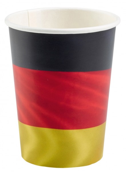 6 Germany WM paper cups 500ml
