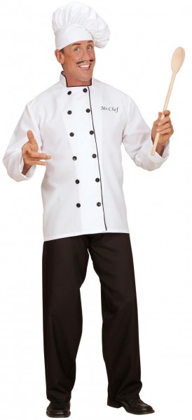 Disfraz de chef Giovanni para hombre