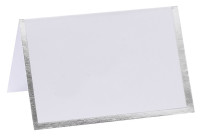 Oversigt: 10 sølvindfattede bordkort