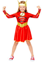 Il costume da bambina Flash Girl riciclato