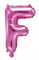 Preview: Foil balloon F fuchsia 35cm