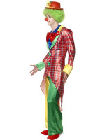 Kostium klauna cyrkowego Augustin męski
