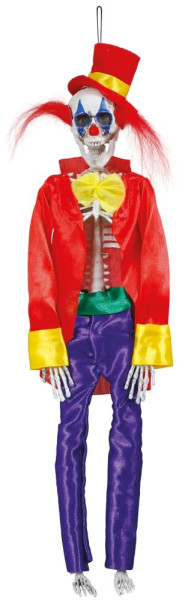 Figurine décorative clown d'horreur suspendu 40cm