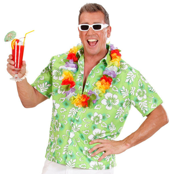 Hawaii-blomstret skjorte Helge til mænd 4