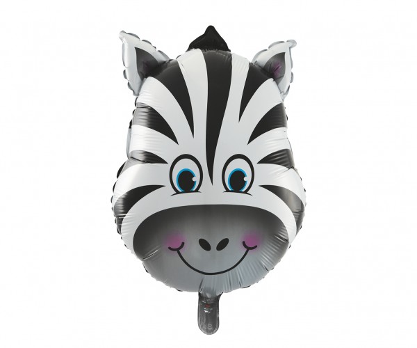 Ballon en aluminium doux Zebra Kaya 50cm
