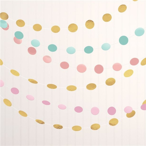 6 bøjler Happy Dots