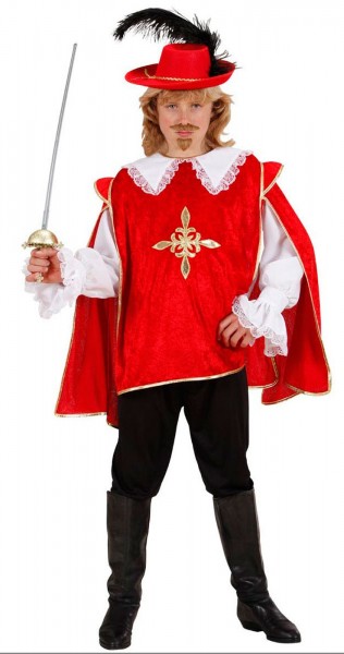 Musketeer Alexandre boy costume
