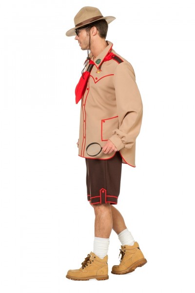 Leader of the boy scout men's costume 2