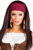 Preview: Pirate Bride Bandana Wig