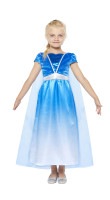 Disfraz de niña princesa de hielo de cuento de hadas