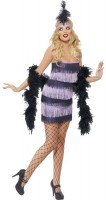 Preview: Sexy purple 20s Charleston ladies costume