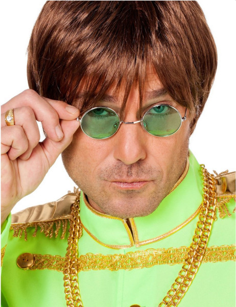 Gröna John Lennon glasögon