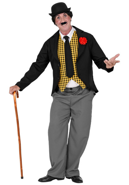 Silent film comedian Charly men's costume