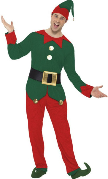 Disfraz navideño de elfo para hombre