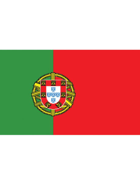 Drapeau de fan du Portugal 90 x 150 cm