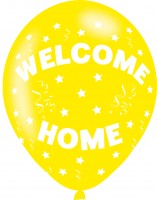 Preview: Set of 6 Welcome Home colorful balloons