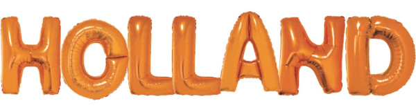 Holland foil balloon lettering