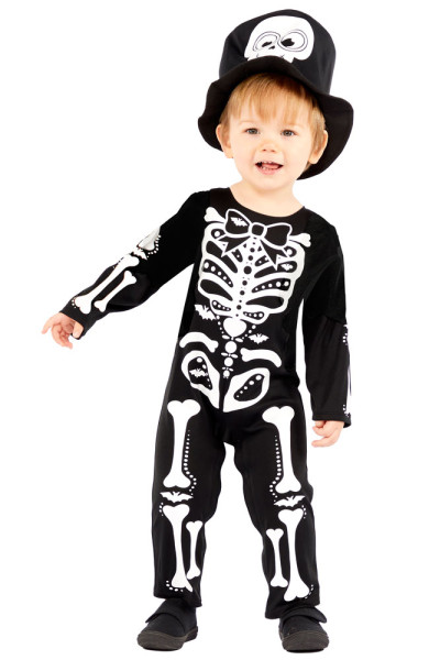 Mister Skeleton Baby- og børnekostume