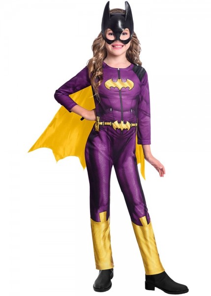 Disfraz de batgirl comic para niña