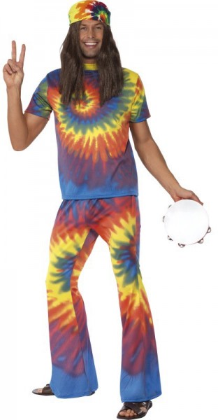 Trey Flower Power Hippie Costume