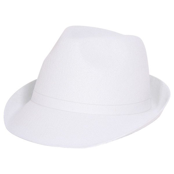 Benny white fedora hat