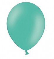 Preview: 20 party star balloons aquamarine 23cm