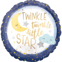 Twinkle Little Star Folienballon 45cm