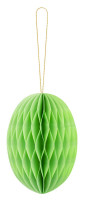 Voorvertoning: Honingraatbal paasei groen 12cm