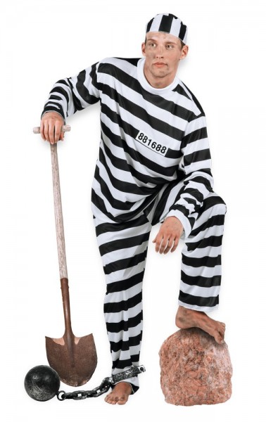 Convict men's costume