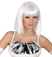 Page head wig silver-white