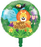 Safari äventyrsfolieballong 46cm