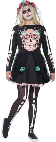 Day of the Dead dress for teenagers