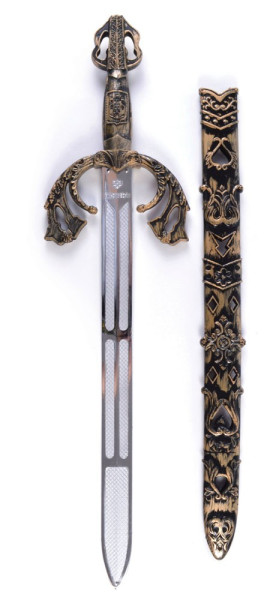 Mittelalterliches Schwert mit Hülle